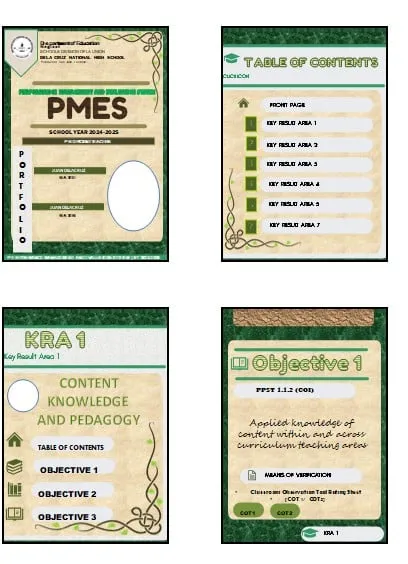 Preview 2 of PMES 2025-2026 E-PORTFOLIO